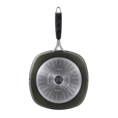 Сковорода-гриль Bergner Midnight, 28x28 см (BG-30130-GR)