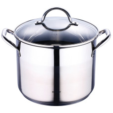 Каструля висока з кришкою Bergner Gourmet, 8.2 л (BG-6504)