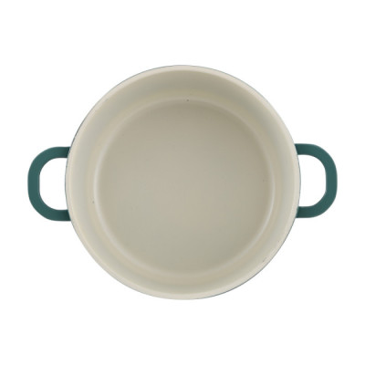 Каструля з кришкою Bergner Excalibur, зелена, 20 см, 2.2 л (BG-36100-GR)