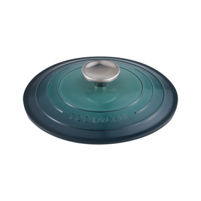 Каструля з кришкою Bergner Excalibur, зелена, 20 см, 2.2 л (BG-36100-GR)