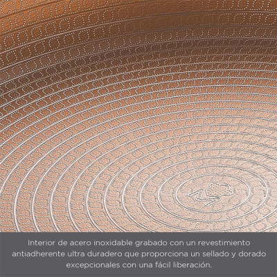 
              Сковорода з кришкою MasterPro Giro-gold(US), 30 см (MPUS10162-STSMS)
                          