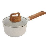 Ківш з кришкою  Bergner Naturally, 16 см, 2 л (BG-30635-CR)