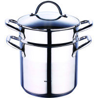 Каструля для пасти з кришкою Bergner Gourmet, 5 л (BG-6520)