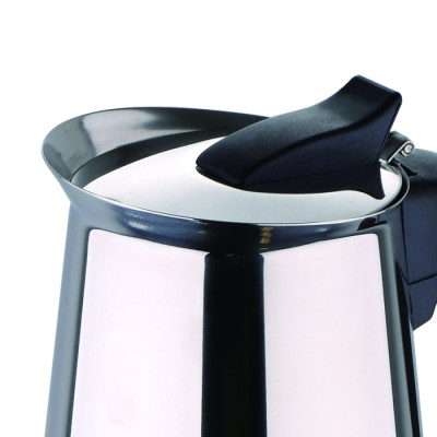 Кавоварка гейзерна Bergner Barista, 450 мл. 9 чашок (BG-2896-MM)