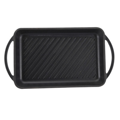 Пательня-гриль Bergner Bbq lovers, 33.5x22 см (BG-34132-BK)