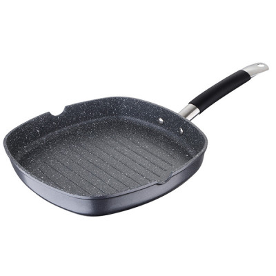 
              Сковорода гриль MasterPro Home edition, 28х28 см (BGMP-3292-BK)
                          