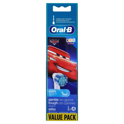 Насадка для електричної зубної щітки Braun Oral-B EB10S Cars (4)