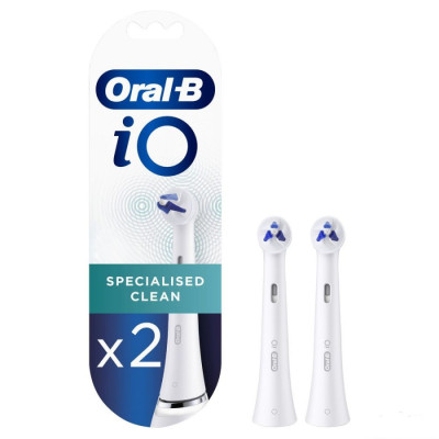 Насадки для електричної зубної щітки Braun Oral-B iO Specialised Clean White (2)
