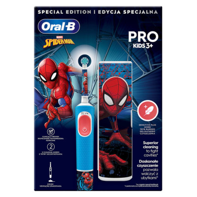 Зубна щітка Braun Oral-B D103.413.2KX Spider-Man