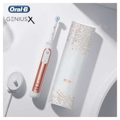 Зубна щітка Braun Oral-B Genius X/D706.513.6X Rose gold