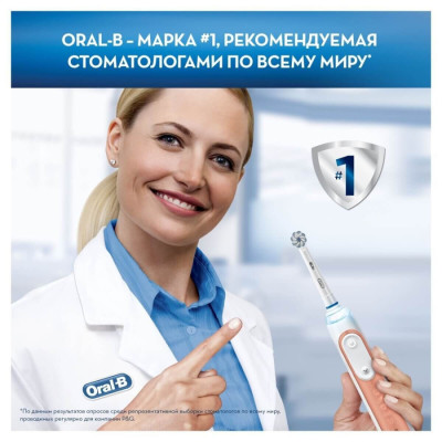 Зубна щітка Braun Oral-B Genius X/D706.513.6X Rose gold