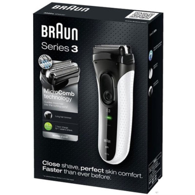 Електробритва Braun 3020 White