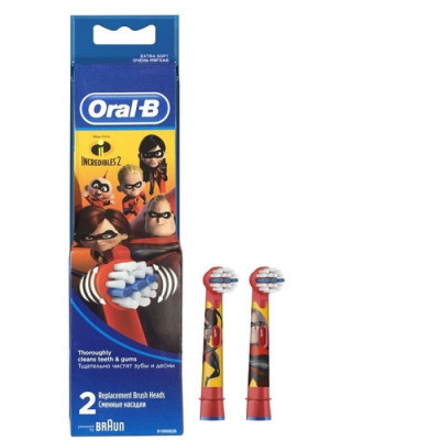 Насадка для зубної щітки Braun Oral-B Stages Power EB 10-2kids Incredibles2