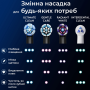 
                            Насадка для електричної зубної щітки BRAUN Oral-B iO RB CBF-4 Ultimate Clean Чорні (8)
                                                    