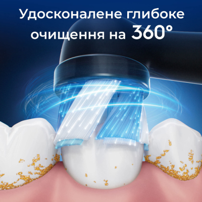 
                            Насадка для електричної зубної щітки BRAUN Oral-B iO RB CBF-4 Ultimate Clean Чорні (8)
                                                    