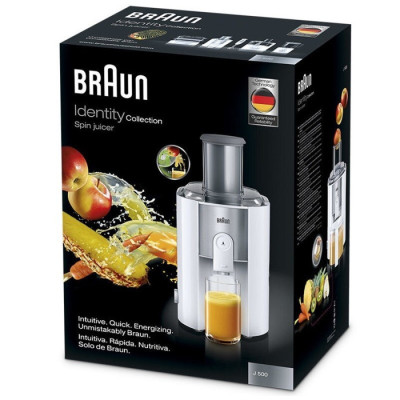 Соковитискач Braun J 500 White