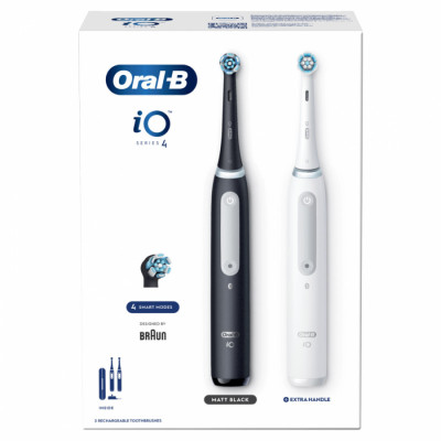 Зубна щітка Braun Oral-B iOG4d.2J6.2K DUO Black+White (2)