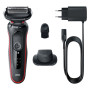 Електробритва Braun Series 5 51-R1200s BLACK/RED