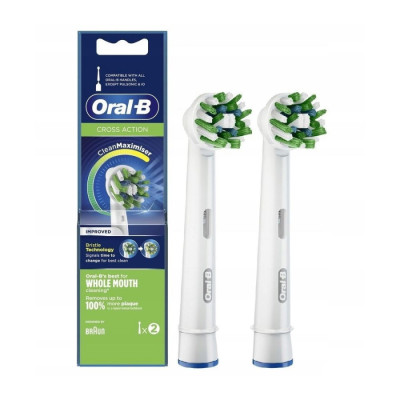 Насадка для зубної щітки Braun Oral-B Cross Action Clean Maximiser EB 50 (2)