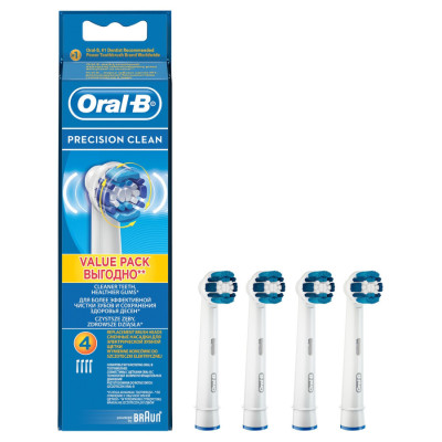 Насадка для зубної щітки Braun Oral-B Precision Clean (3+1)