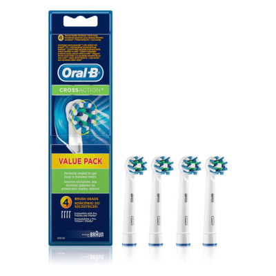 Насадки для електричної зубної щітки BRAUN Oral-B Cross Action EB50RB CleanMaximiser (4)