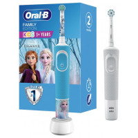 Зубная щетка Braun Oral-B D100.413.1 FrozenII + Vitality D100.410.2K (Family Edition)