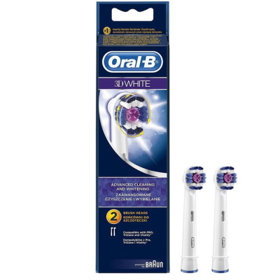 Насадка для зубної щітки Braun Oral-B 3D White EB18 (2)