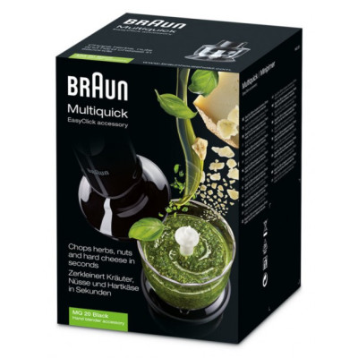Чаша подрібнювача Braun MQ 20 Black