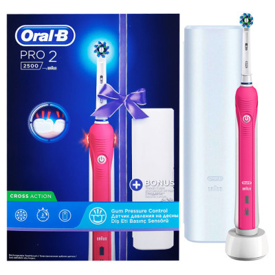 Зубна щітка Braun Oral-B PRO2 2500 D 501.513.2 X Cross Action