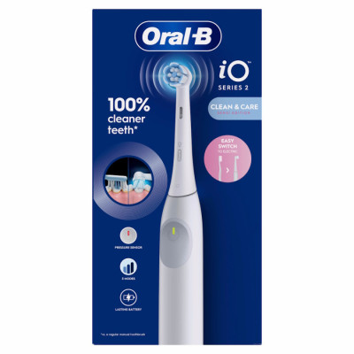 
Зубна щітка електрична Oral-B iO Series 2 iOS2.1C9.0 White Sensi Edition
