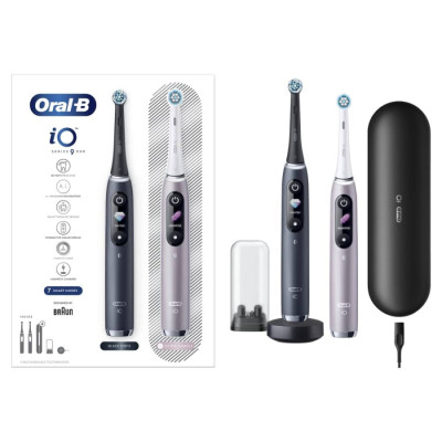 Набір зубних щіток Braun Oral-B iO Series 9 DUO iOM9d.2J2.2AD (2)