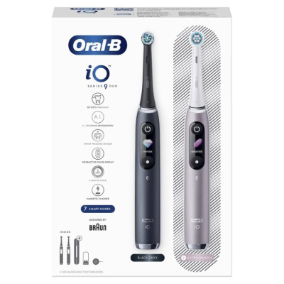 Набір зубних щіток Braun Oral-B iO Series 9 DUO iOM9d.2J2.2AD (2)