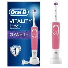 Зубна щітка Braun Oral-B Vitality D100.413.1 PRO 3D White Pink