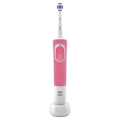 Зубна щітка Braun Oral-B Vitality D100.413.1 PRO 3D White Pink