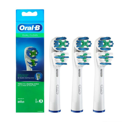 Набір зубних насадок Braun Oral-B EB417 Dual Clean (3)