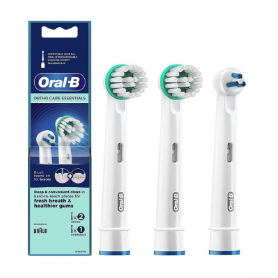 Насадка для електричної зубної щітки BRAUN OD17 Ortho Care Essentials (3)