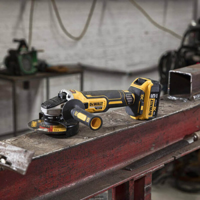 
Шліфмашина кутова - болгарка акумуляторна безщіткова DeWALT DCG405P3
