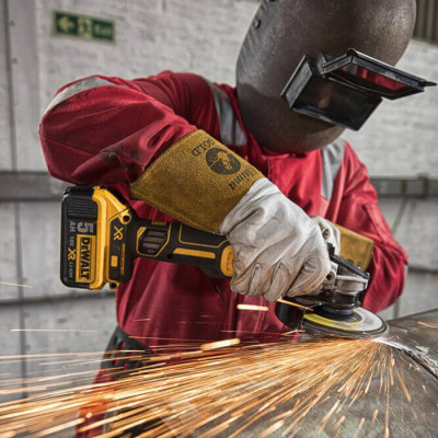 
Шліфмашина кутова - болгарка акумуляторна безщіткова DeWALT DCG405P3
