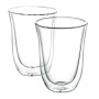 Набір склянок DeLonghi LATTE MACCHIATO 220 мл (2 шт.)