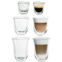 Набір склянок Delonghi DLSC302 MIX (90/270/330), 6 шт