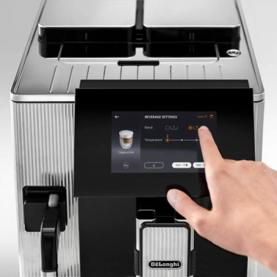 Кофемашина DeLonghi EPAM 960.75 GLM Maestosa – воплощение инноваций в приготовлении кофе.