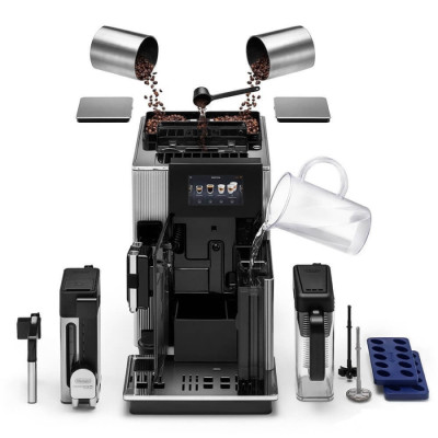 Кофемашина DeLonghi EPAM 960.75 GLM Maestosa – воплощение инноваций в приготовлении кофе.