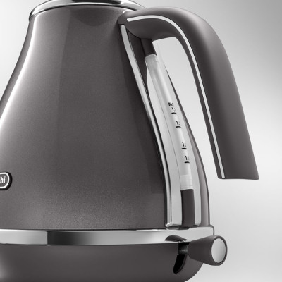 Электрочайник DeLonghi Icona Metallics KBOT 2001 GY