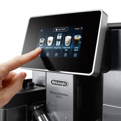 Кавомашина DeLonghi ECAM 610.74 MB PrimaDonna Soul