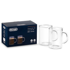 Набір термочашок з подвійними стінками DeLonghi Long coffee Americano DLSC 320. 2х250 мл
