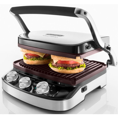 Электрический гриль DeLonghi CGH 912C Steel BK
