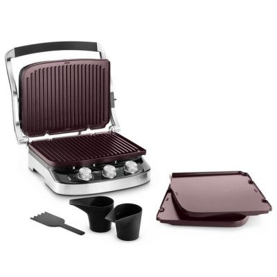 Электрический гриль DeLonghi CGH 912C Steel BK