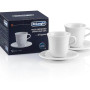 Набір чашок з блюдцем DeLonghi DLSC 309 Cappuccino