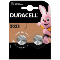 Батарейки  Duracell 2025 3V (DL2025/CR2025) тип «монета». 2 шт. (5000394045514)