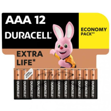 Батарейки Duracell AAA (LR03) MN2400. 12 шт (5000394109254)